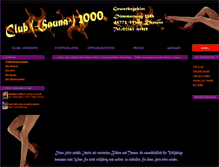 Tablet Screenshot of clubsauna2000.de